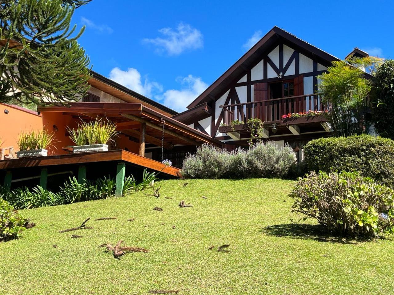 Linda Casa! Aconchegante E Com Otima Localizacao Villa Campos do Jordão Екстериор снимка